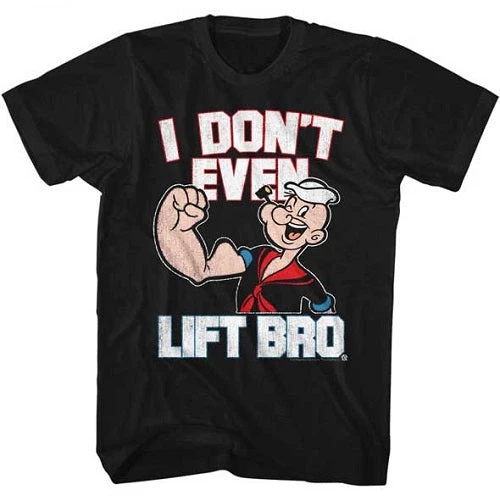 American Classics New Men's Popeye Aintliftin Lightweight Tee 1 American Classics New Men's Popeye Aintliftin Lightweight Tee