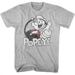 American Classics Men's Popeye Thumbs Up Lightweight Tee