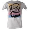 American Classics New Men's Popeye Brutus Color Stripes Lightweight Tee