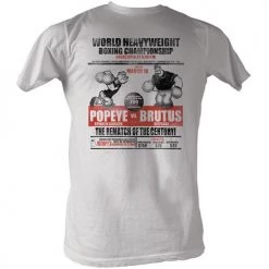 American Classics New Men's Popeye Popeye Vs. Brutus Lightweight Tee