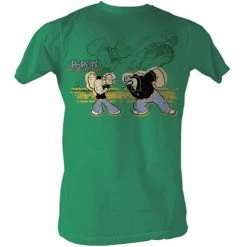 American Classics Men's Popeye Popeye Punch Lightweight Tee New