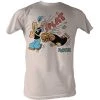 American Classics New Men's Popeye Sailor Punch Lightweight Tee
