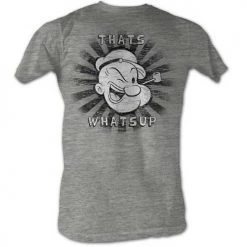 American Classics Men's Popeye Thats Whats Up Lightweight Tee New