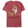 Fifth Sun Men's Disney Snow White And Seven Dwarfs Hashtag Sleepy Tee