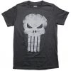 Mad Engine Men's Marvel Punisher Pun Skull Tee