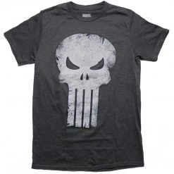 Mad Engine Men's Marvel Punisher Pun Skull Tee