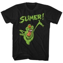 American Classics Men's The Real Ghostbusters Slimer! Tee New