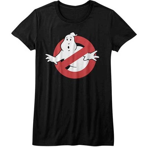 American Classics New Women's The Real Ghostbusters Symbol Tee 1 American Classics New Women's The Real Ghostbusters Symbol Tee