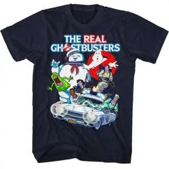 American Classics Men's The Real Ghostbusters Gb Collage Tee