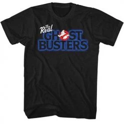 American Classics New Men's The Real Ghostbusters Real Logo Tee