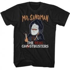American Classics Men's The Real Ghostbusters Mr Sandman Tee New