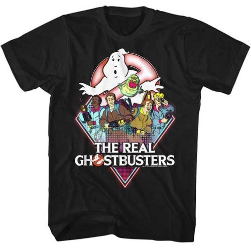 American Classics Men's The Real Ghostbusters Real Gb Tee 1 American Classics Men's The Real Ghostbusters Real Gb Tee