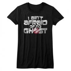 American Classics Women's The Real Ghostbusters Ain't Afraid Tee