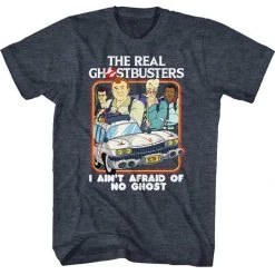 American Classics Men's The Real Ghostbusters Busters & Ecto-1 Tee