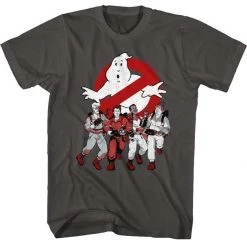 American Classics New Men's The Real Ghostbusters G'Busters & Logo Tee