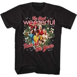 American Classics New Men's Weezer Christmas Tee