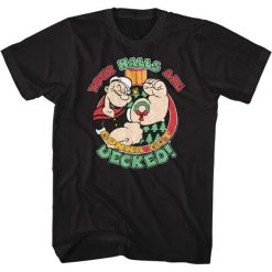 American Classics Men's Popeye Christmas Tee New