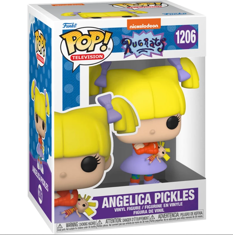 Funko Pop! Rugrats Angelica Vinyl Figure #1206 2 Funko Pop! Rugrats Angelica Vinyl Figure #1206