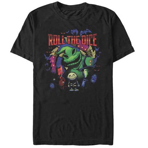 Fifth Sun New Men's Disney The Nightmare Before Christmas Oogie Boogie Roll The Dice Tee 1 Fifth Sun New Men's Disney The Nightmare Before Christmas Oogie Boogie Roll The Dice Tee