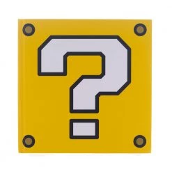 Bioworld Nintendo Question Block Hardcover Journal New