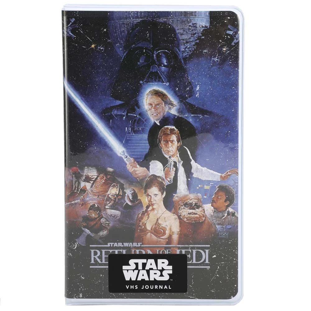 Bioworld Star Wars Return Of The Jedi Vhs Replica Journal 4 Bioworld Star Wars Return Of The Jedi Vhs Replica Journal