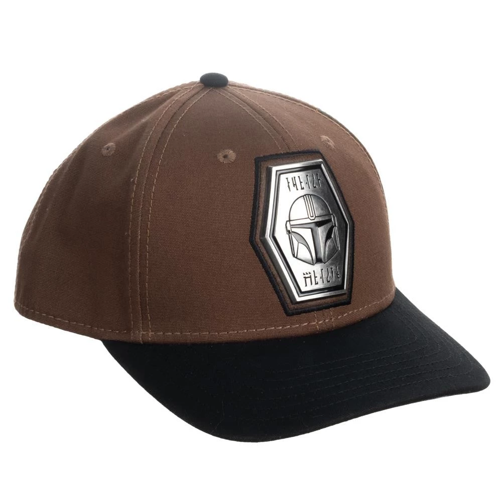 Bioworld Star Wars The Mandalorian Pre-Curved Snapback New 3 Bioworld Star Wars The Mandalorian Pre-Curved Snapback New