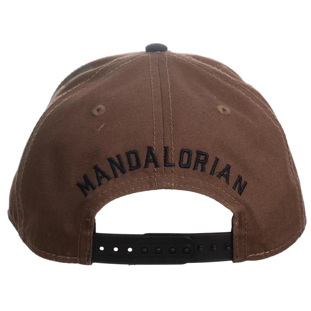 Bioworld Star Wars The Mandalorian Pre-Curved Snapback New 4 Bioworld Star Wars The Mandalorian Pre-Curved Snapback New