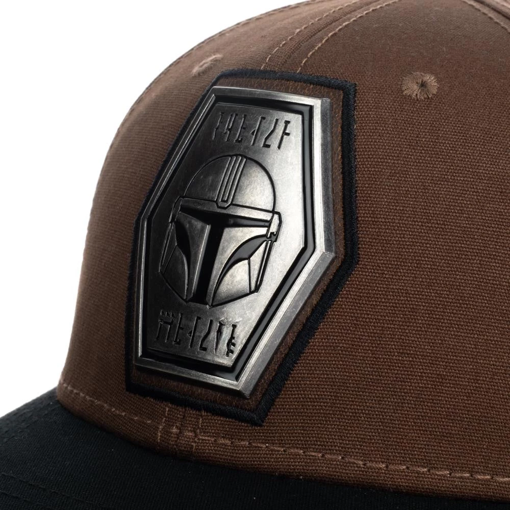 Bioworld Star Wars The Mandalorian Pre-Curved Snapback New 6 Bioworld Star Wars The Mandalorian Pre-Curved Snapback New