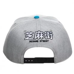 Bioworld New Sesame Street Cookie Monster Pre-Curved Snapback Hat