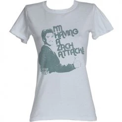 American Classics New Women's Saved By The Bell Zach Attack Tee