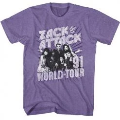 American Classics Men's Saved By The Bell Zack Attack 91 Tour Lightweight Tee New