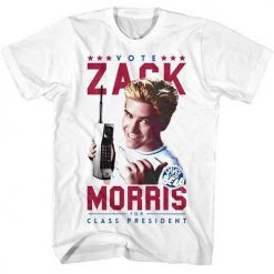 American Classics Men's Saved By The Bell Votezack Lightweight Tee