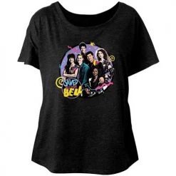 American Classics New Women's Saved By The Bell The Whole Gang Dolman Tee