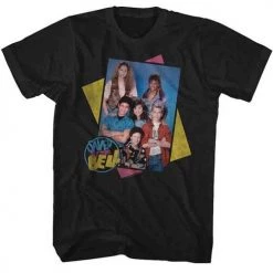 American Classics Men's Saved By The Bell Group Boxes Lightweight Tee New