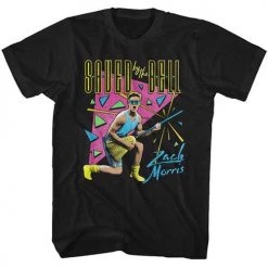 American Classics New Men's Saved By The Bell Zack Splosion Lightweight Tee