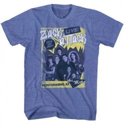 American Classics Men's Saved By The Bell Zack Attack Live Lightweight Tee New