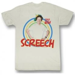 American Classics New Men's Saved By The Bell Screech! Lightweight Tee
