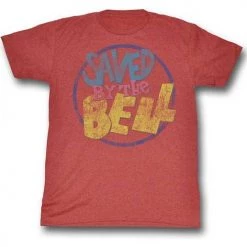 American Classics Men's Saved By The Bell Distressed Logo Lightweight Tee