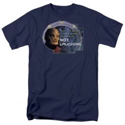 Trevco Men's Stargate Sg-1 Not Laughing Tee