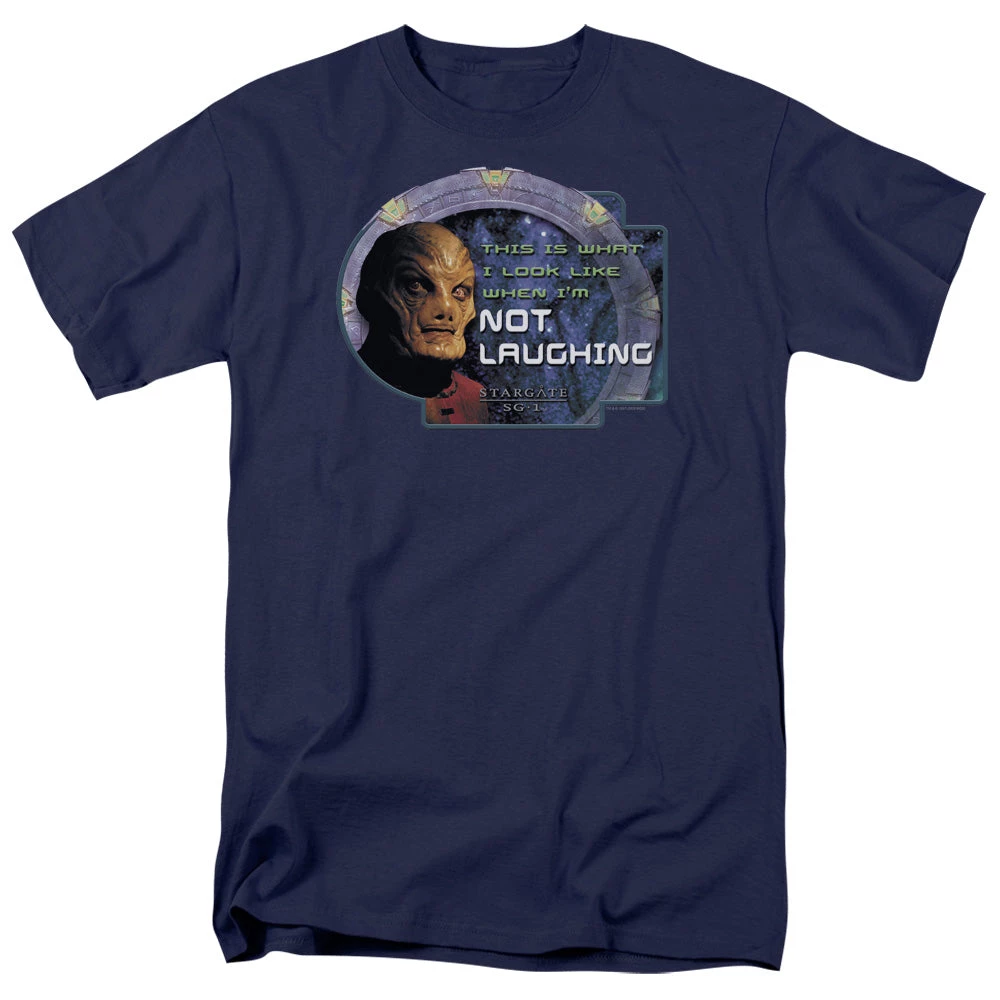 Trevco Men's Stargate Sg-1 Not Laughing Tee 1 Trevco Men's Stargate Sg-1 Not Laughing Tee