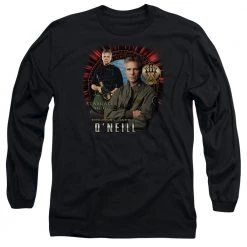 Trevco New Men's Stargate Sg-1 Colonel Jack O'Neill Long Sleeve Tee