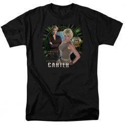 Trevco New Men's Stargate Sg-1 Colonel Samantha Carter Tee