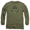 Trevco Men's Stargate Sg-1 Distressed Long Sleeve Tee New