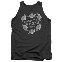 Trevco Men's Stargate Sg-1 Replicate This Tank Top