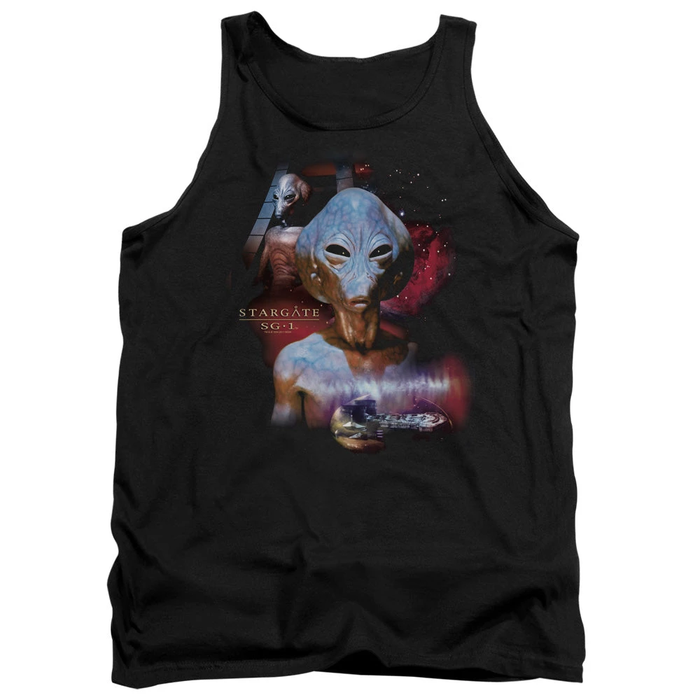 Trevco Men's Stargate Sg-1 The Asgard Tank Top 1 Trevco Men's Stargate Sg-1 The Asgard Tank Top