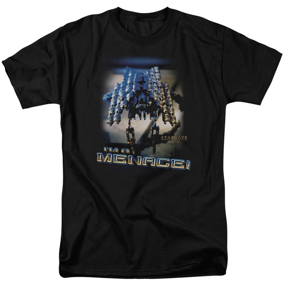 Trevco New Men's Stargate Sg-1 Replicators Menace Tee 1 Trevco New Men's Stargate Sg-1 Replicators Menace Tee