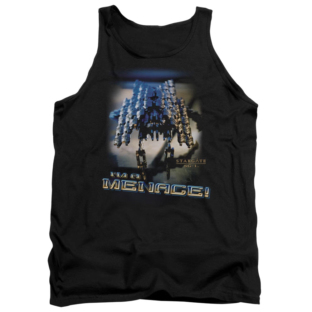 Trevco New Men's Stargate Sg-1 Replicators Menace Tank Top 1 Trevco New Men's Stargate Sg-1 Replicators Menace Tank Top