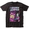 Impact New Men's Marvel Silver Surfer Parable Tee