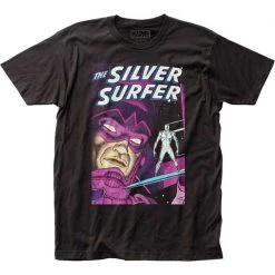Impact New Men's Marvel Silver Surfer Parable Tee