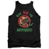 Trevco Men's Dc Comics Superman Say No To Kryptonite Tank Top New